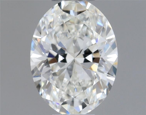 0.35 carat G-VVS2 Natūralus Oval Deimantas (1)