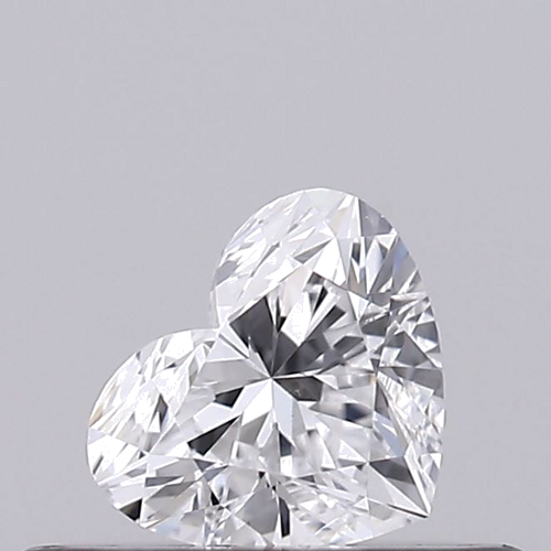 0.23 carat D-VS1 Natūralus Heart Deimantas (1)