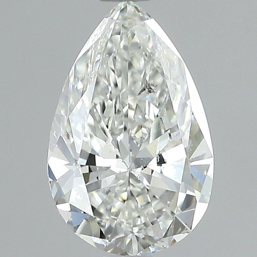 1.5 carat G-SI2 Natūralus Pear Deimantas (1)