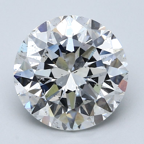 5.0 carat E-SI2 Very Good cut Natūralus Round Deimantas (1)