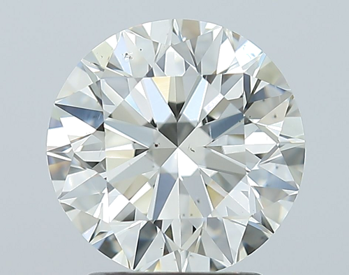 2.3 carat K-SI1 Excellent cut Natūralus Round Deimantas (1)