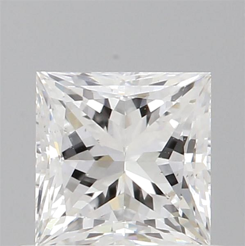 0.7 carat E-VS2 Natūralus Princess Deimantas (1)