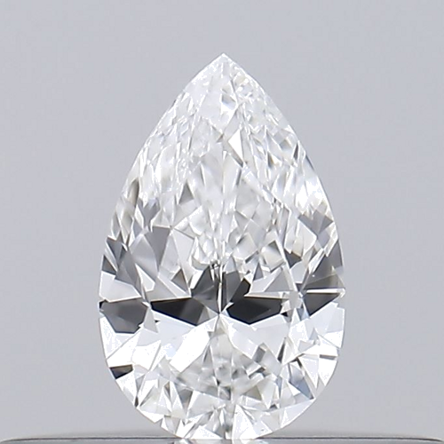 0.2 carat E-VVS2 Natūralus Pear Deimantas (1)