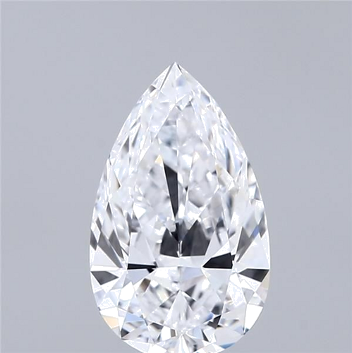 2.01 carat D-VS2 Natūralus Pear Deimantas (1)