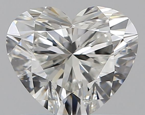 0.75 carat H-VVS1 Natūralus Heart Deimantas (1)