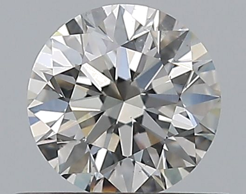 0.53 carat G-SI1 Excellent cut Natūralus Round Deimantas (1)