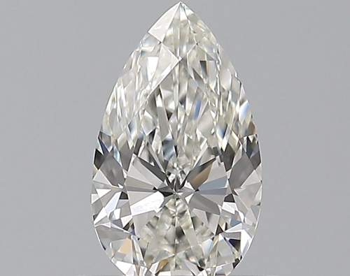 0.5 carat H-VVS2 Natūralus Pear Deimantas (1)