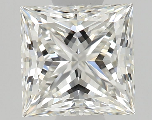 0.61 carat H-VS1 Natūralus Princess Deimantas (1)