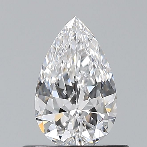 0.51 carat D-VS2 Natūralus Pear Deimantas (1)