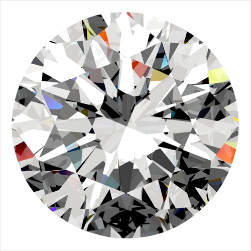 0.3 carat G-SI2 Very Good cut Natūralus Round Deimantas (1)