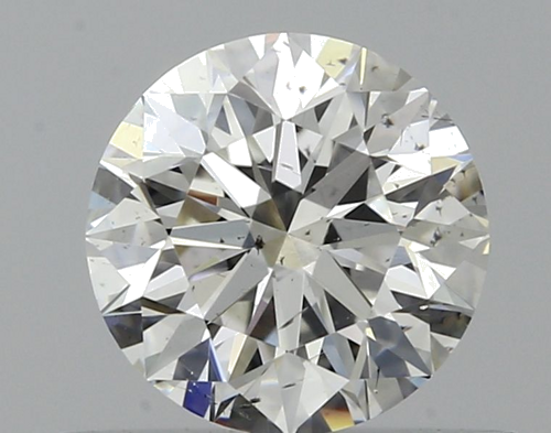 0.5 carat G-SI2 Excellent cut Natūralus Round Deimantas (1)
