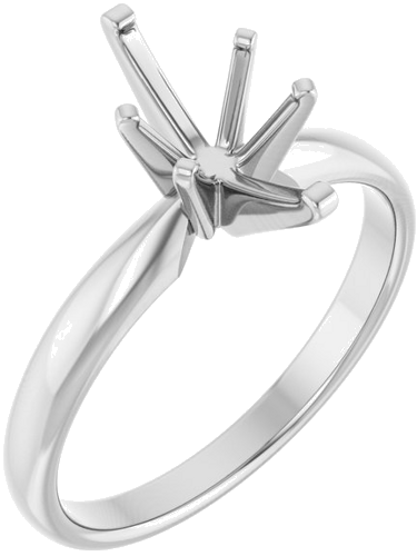 Sužadėtuvių Žiedas „Solitaire“ 585 Baltojo Aukso Marquise 10.5mm x 5.5mm (1)