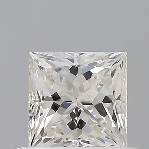 0.5 carat I-SI1 Natūralus Princess Deimantas (1)