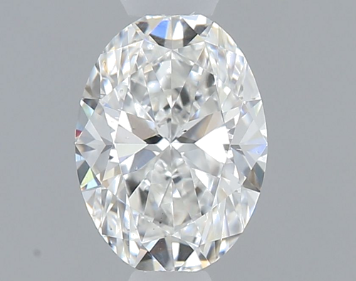 0.42 carat F-SI1 Natūralus Oval Deimantas (1)