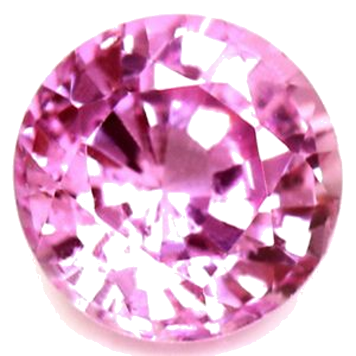 0.66 carat PINK Round Safyras (1)