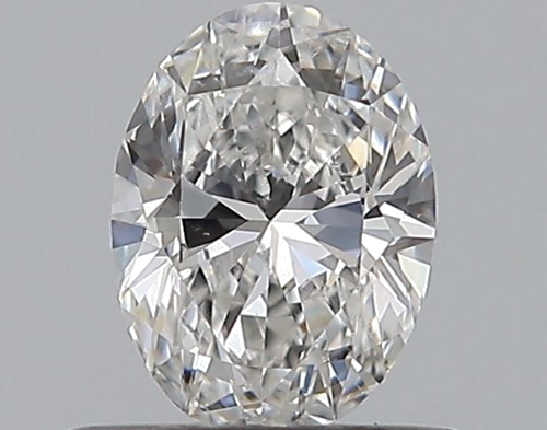 0.47 carat E-VS2 Natūralus Oval Deimantas (1)