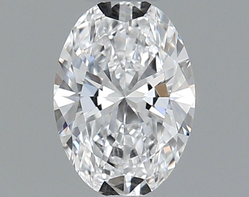 0.3 carat D-VVS1 Natūralus Oval Deimantas (1)