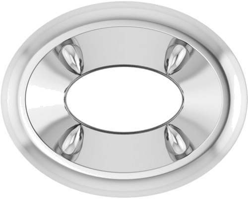 Pakabukas „Solitaire Slide“ 925 Sidabro Oval 6mm x 4mm (1)