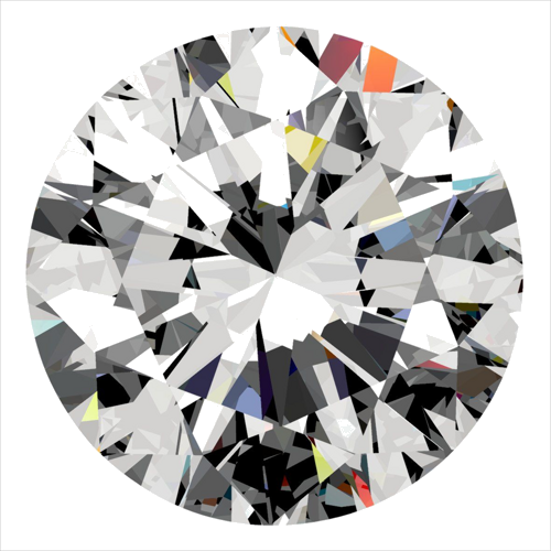 0.3 carat F-VS1 Very Good cut Natūralus Round Deimantas (1)