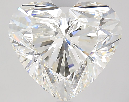 5.12 carat H-VS1 Natūralus Heart Deimantas (1)