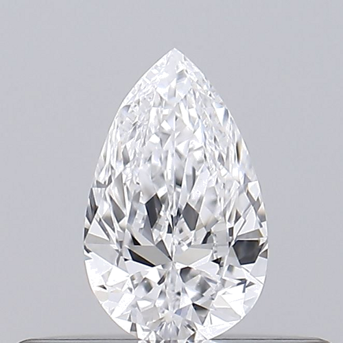 0.2 carat D-VS1 Natūralus Pear Deimantas (1)