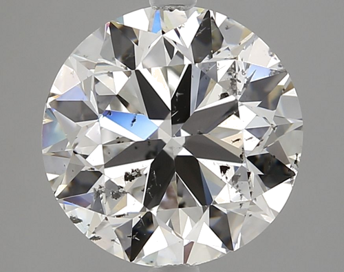3.08 carat G-SI2 Very Good cut Natūralus Round Deimantas (1)