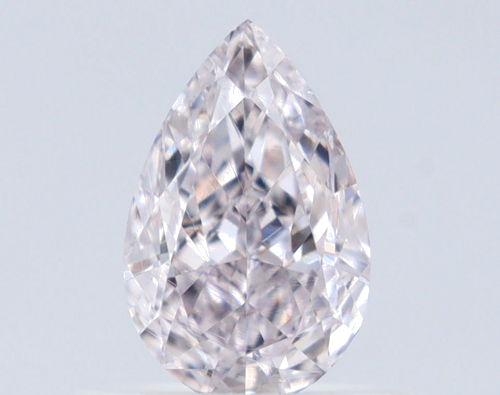 0.51 carat Very Light Pink-VS2 Natūralus Pear Deimantas (1)