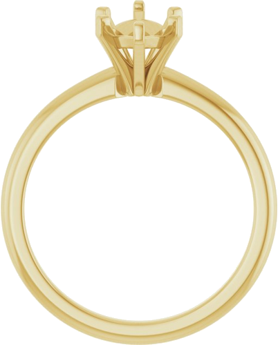 Sužadėtuvių Žiedas 14k yellow gold Marquise 11mm x 5.5mm (2)