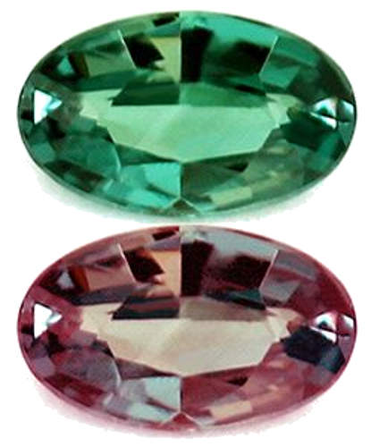 0.12 carat GREEN Oval Alexandrite (1)