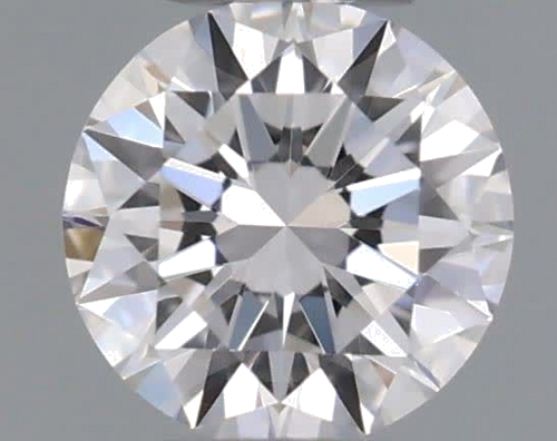 0.18 carat D-VVS2 Excellent cut Natūralus Round Deimantas (1)