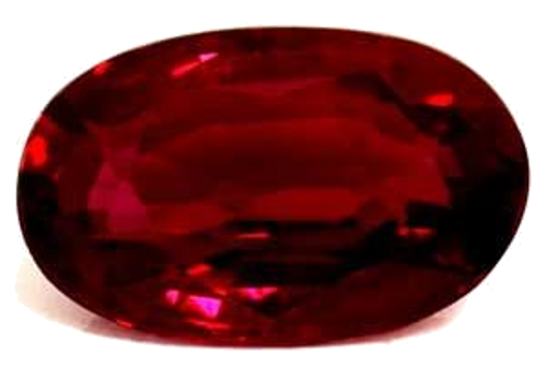 0.44 carat RED Oval Rubinas (1)