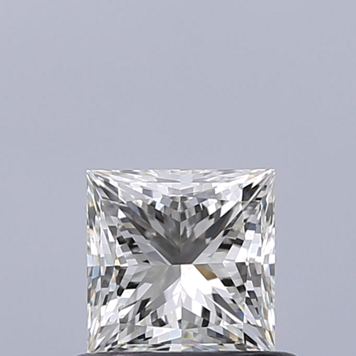 0.63 carat J-VVS1 Natūralus Princess Deimantas (1)