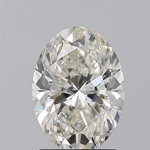1.5 carat J-SI1 Natūralus Oval Deimantas (1)