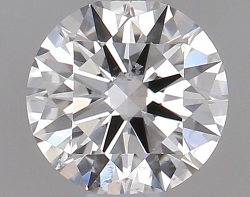 0.53 carat G-SI2 Excellent cut Natūralus Round Deimantas (1)