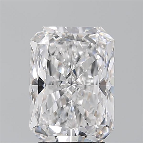 3.54 carat D-VS2 Natūralus Radiant Deimantas (1)