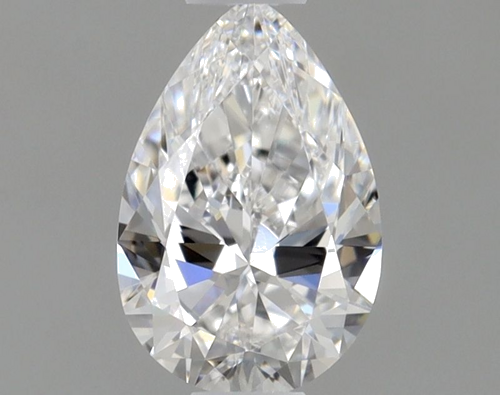0.36 carat D-VVS1 Natūralus Pear Deimantas (1)