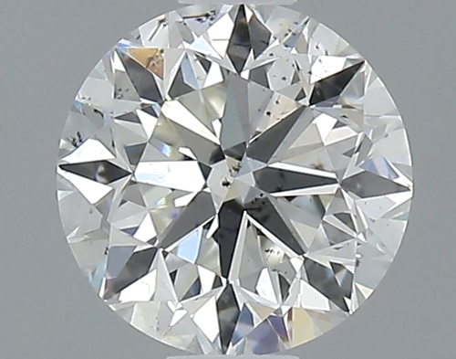 0.71 carat I-SI2 Very Good cut Natūralus Round Deimantas (1)