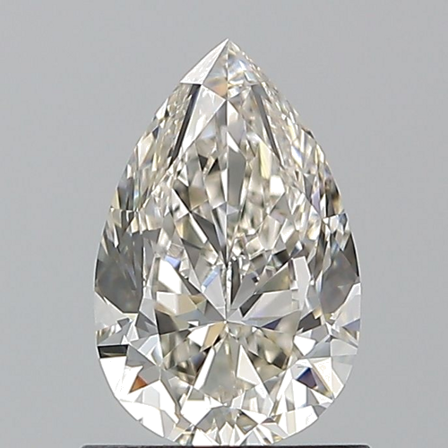 1.01 carat J-VS1 Natūralus Pear Deimantas (1)
