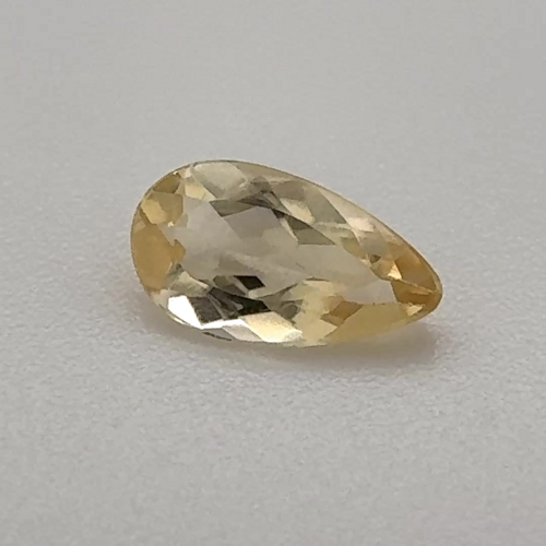 0.575 carat YELLOW Pear Topaz (1)