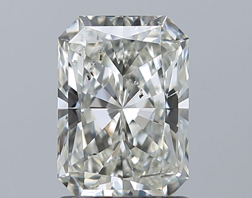 1.52 carat I-SI2 Natūralus Radiant Deimantas (1)
