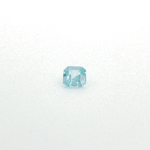 0.7 carat BLUE STEP cut Octagonal Zircon (1)