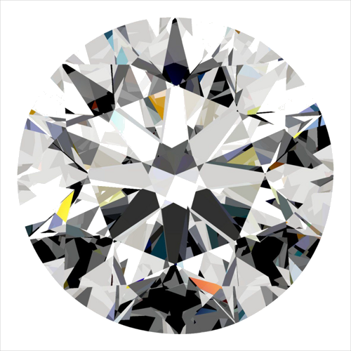 0.4 carat G-VS1 Excellent cut Natūralus Round Deimantas (1)