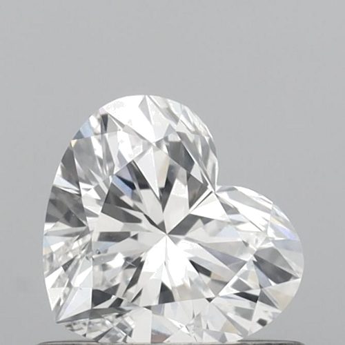 0.55 carat F-VS2 Natūralus Heart Deimantas (1)