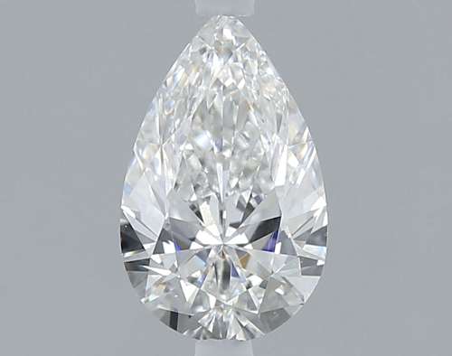 0.51 carat E-VS2 Natūralus Pear Deimantas (1)