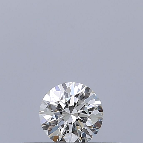 0.19 carat H-VVS1 Excellent cut Natūralus Round Deimantas (1)