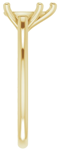 Sužadėtuvių Žiedas „Solitaire“ 585 Geltonojo Aukso Pear Shape 9mm x 6mm (4)