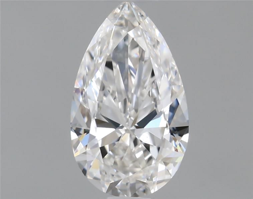 0.4 carat F-VS2 Natūralus Pear Deimantas (1)