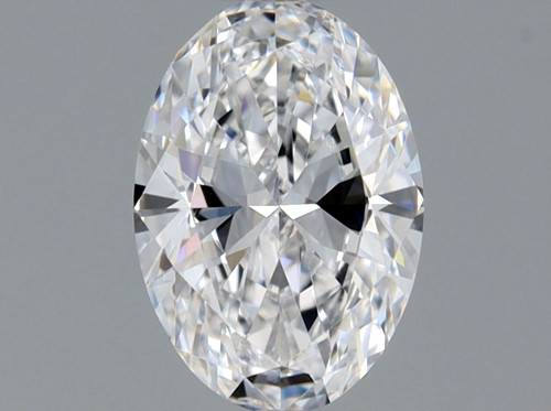 0.5 carat D-VVS2 Natūralus Oval Deimantas (1)