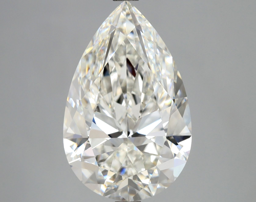 5.08 carat G-VS1 Natūralus Pear Deimantas (1)