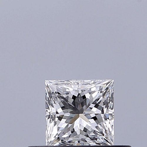 0.32 carat D-VVS1 Natūralus Princess Deimantas (1)